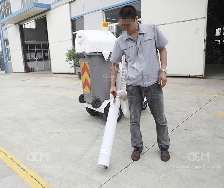 MAMUT E-Vacuum Battery Operated Electric Road Sweeper and Litter Picker