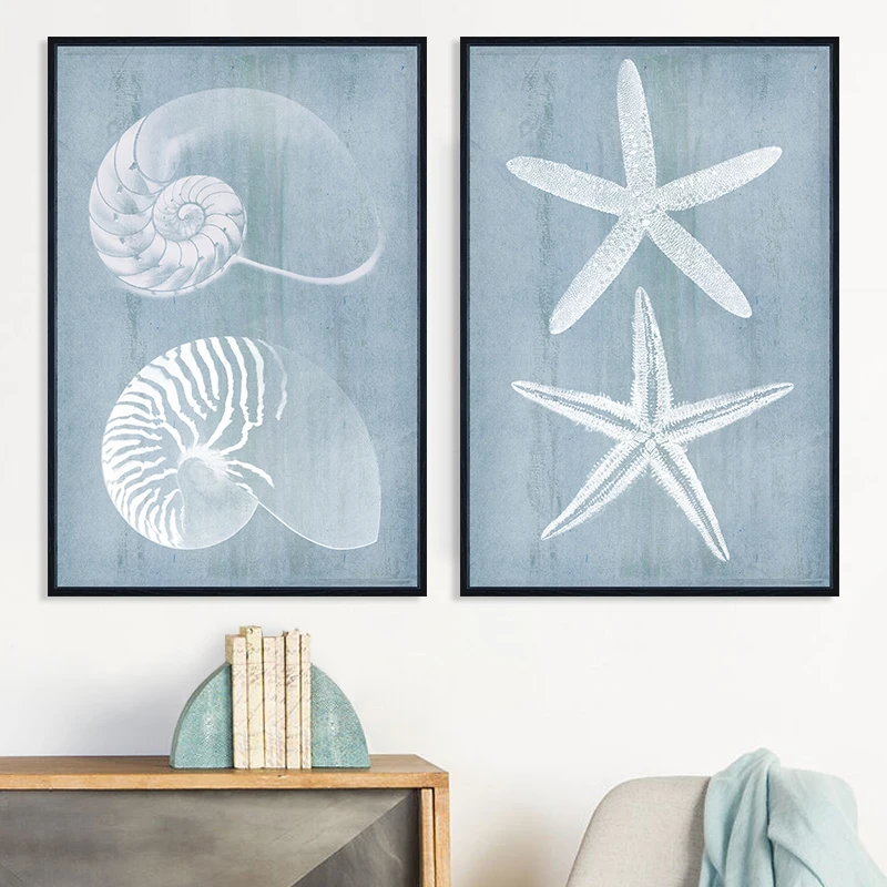 Costal Giclee Printed Canvas Art Wall Poster Painting