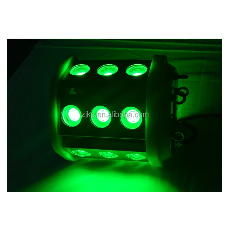 High Brightness 1000w LED Green Underwater Fishing Light Salmon Fish Farming Equipment