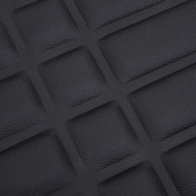 Wholesale Low Price heated car floor mats hot press leather carmats