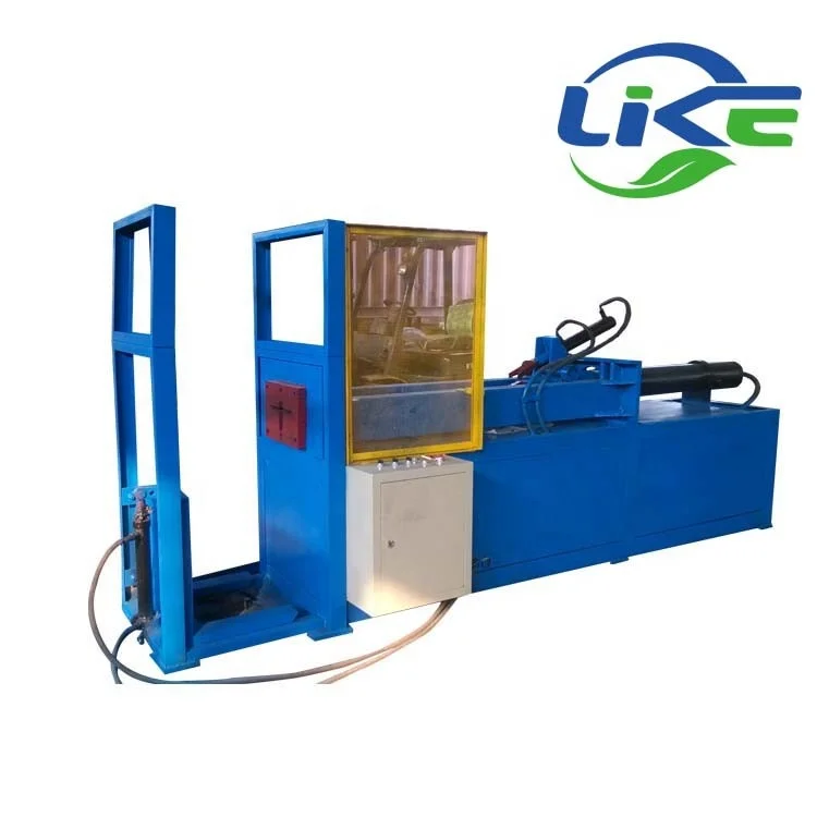 scrap tyre recycling machine wire steel pulling machine