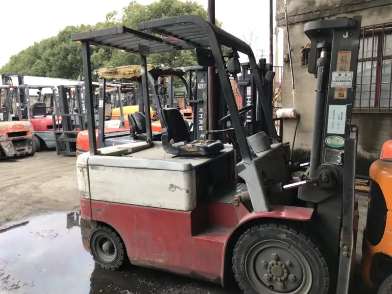 Second hand electric forklift with wonderful working condition cheap for sale