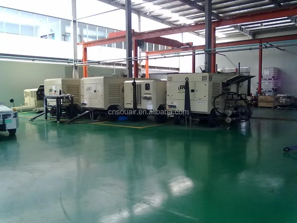 Doosan Ingersollrand P250/HP185 Air Compressor 185CFM-250CFM At 7-10bar pressure Deutz diesel engine USA Origin