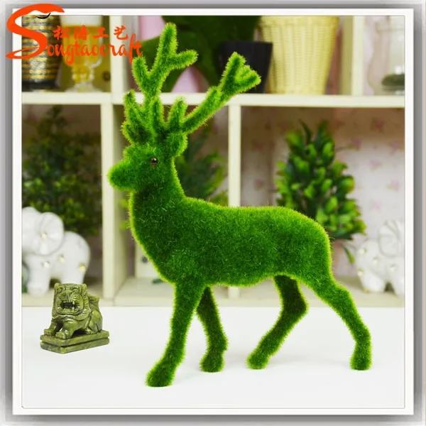 Animal sculptures artificial grass animal artificial topiary animal green wire topiary frames