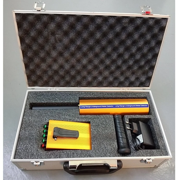 new arrivals long range diamond 3d ground metal detector aks gold locater with rechargeable batteries&two signal antennas