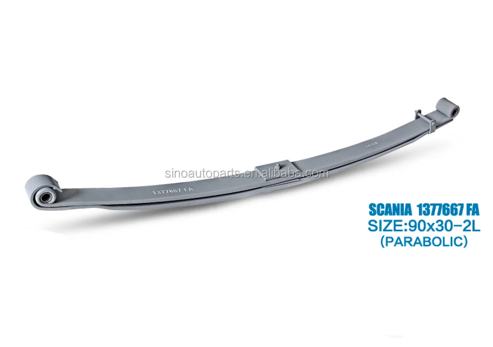Different Types Leaf Spring 90x30-2L For SCANIA 1377667 FA Heavy Truck Trailer Bus