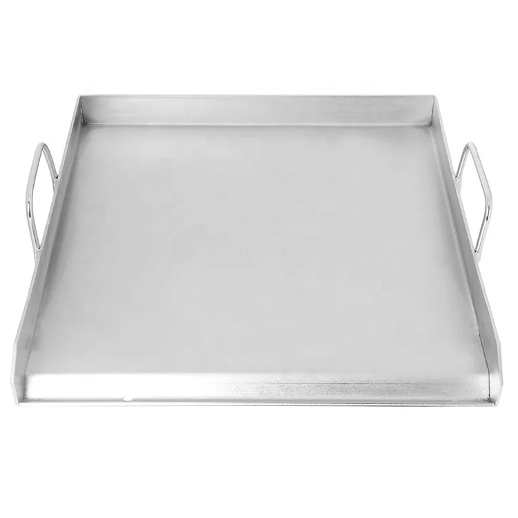 
BBQ non-stick Iron Griddle /Plancha For Single Burner Stove 