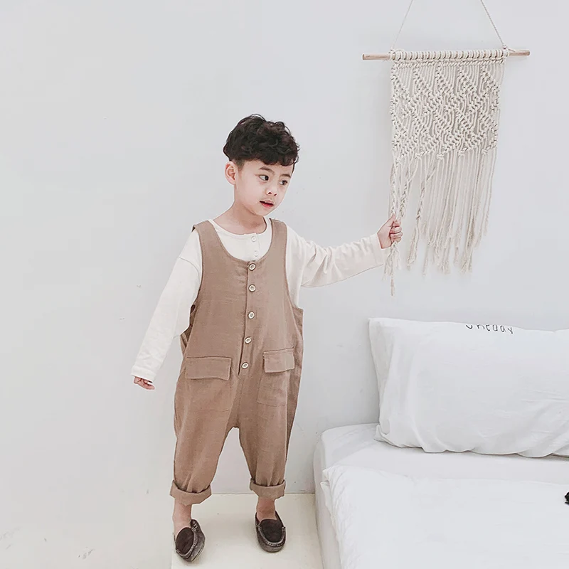 2021 оптовая продажа, Лидер продаж, Детский Повседневный Комбинезон из 100% хлопка, штаны, комплекты одежды для мальчиков