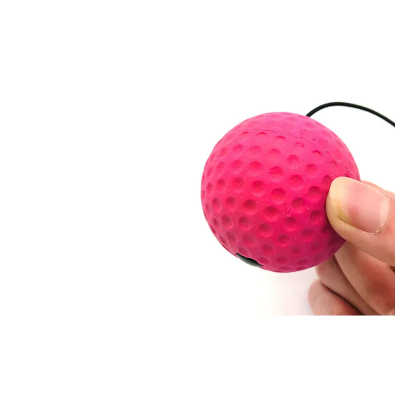 Rubber Solid Fitness Equipment Improving Speed Reactions Training Boxing Reflex Fight Ball