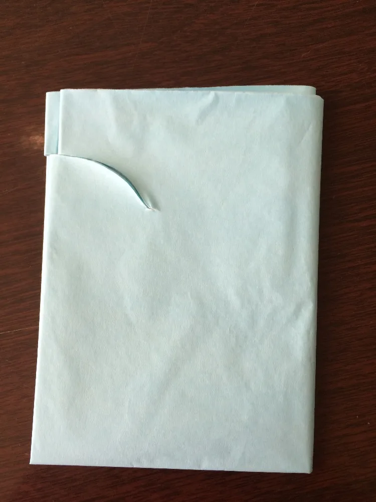 Disposable Surgical Medical Bib Dental Apron with Sticker ISO 13485 EOS Medical Materials & Accessories 1 Pcs Opp Bag 3 Years