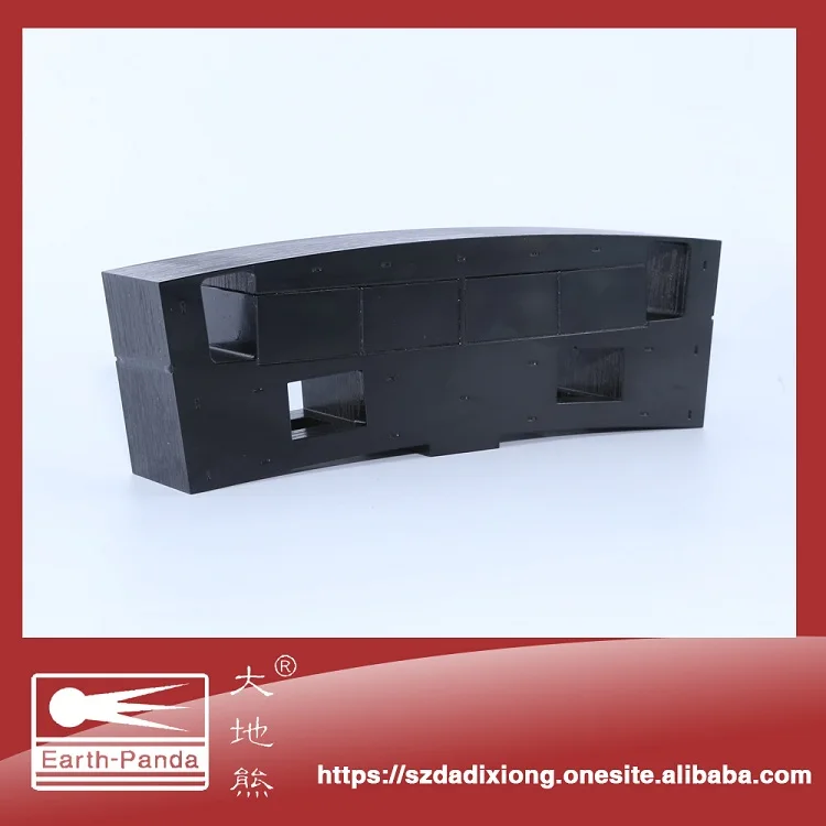 
big size super strong neodymium horseshoe magnet for wind power generator 