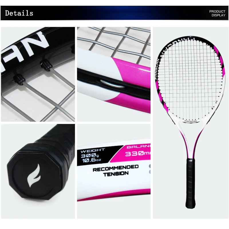 Composite Tennis Racket with Customized Logo and Design