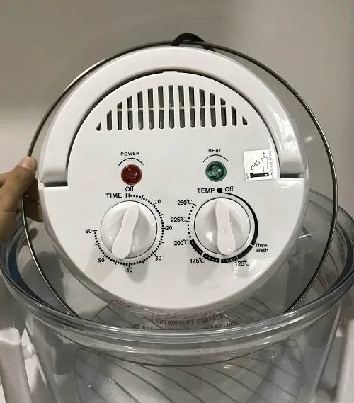 12L convection halogen oven air fryer smokeless oven