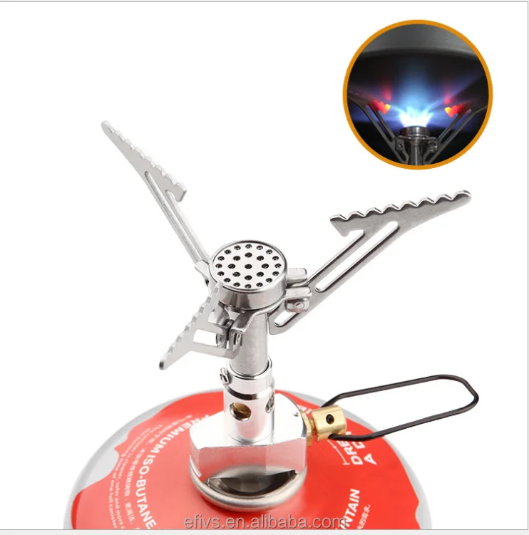 Wholesale outdoor camping Methane fuel Mini gas stove picnic stoves Camping equipment