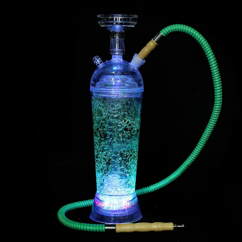 Factory cheap price wholesale portable led hookah plastic cup