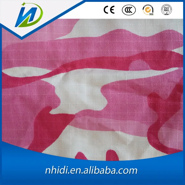 
2018 Wholesale Printed Polyester Cotton Tc Ripstop Military Camouflage Fabric 