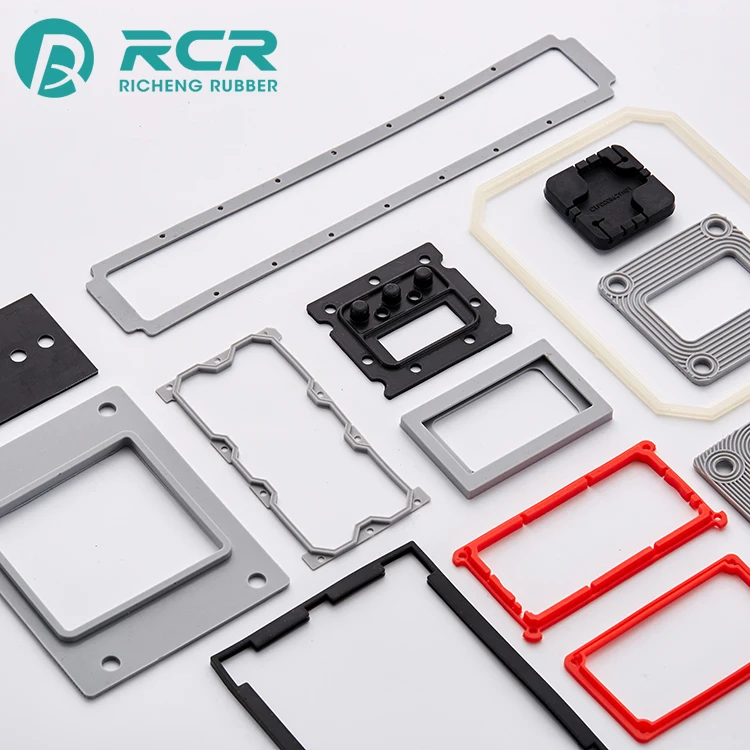 
Heat Resistant Customized color round ring / state silicone rubber seal gaskets for Commercial appliances 
