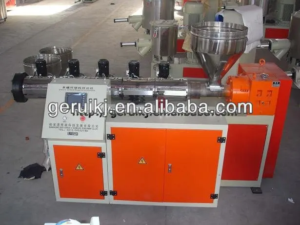 PE pipe extruder plastic pipe production line