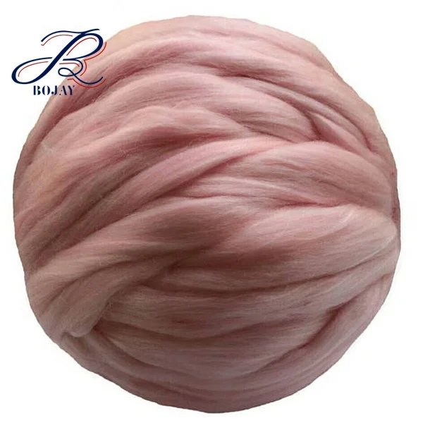 Wholesale Jumbo Extreme Chunky Thick 100% Acrylic Yarn with 25 colors in stock for hand knitting