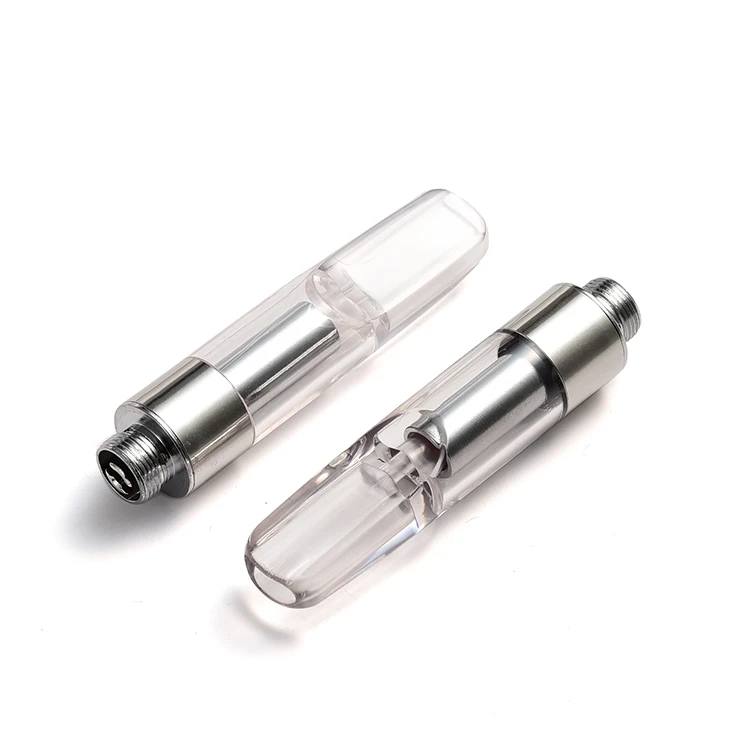 
2018 Food Grade PCTG Plastic Japan Ceramic Coil Cbd Tank Ceramic Vape Cartridge 510 Atomizer Disposable 