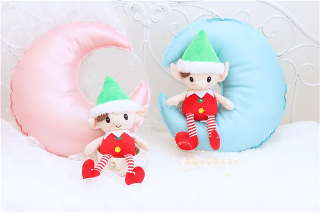High Quality Soft Baby Plush Doll Stuffed Christmas Elf Promotional Gift Custom Plush Toys