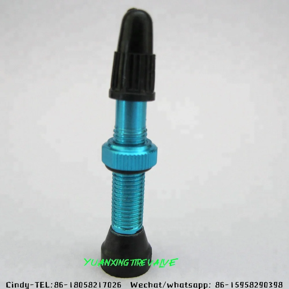 
Tubeless presta valve for bicycle tube VFM-43AL, aluminum alloy stem for Mountain bike 