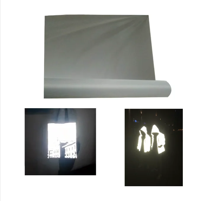 China high-intensitive light reflective polyester tent fabric / elasticity cloth reflective stretch spandex fabric
