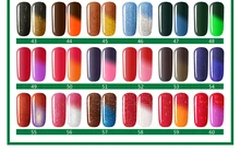 Free Shipping Soak Off Temperature Color Changing UV Nail Gel Polish Total 60 Colors Chameleon Gel