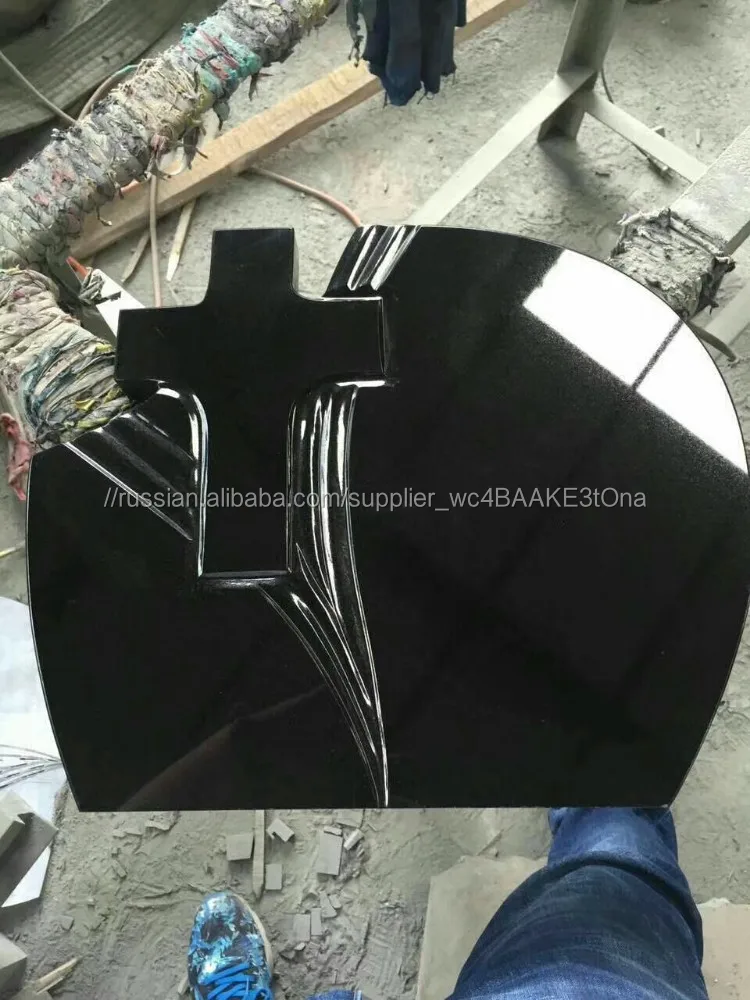 Shanxi black granite tombstone