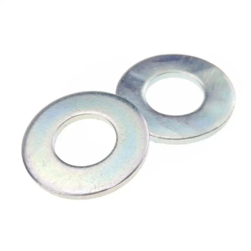 
Galvanized Steel Flat Plain Washers ASME B18 for Screw Bolts 