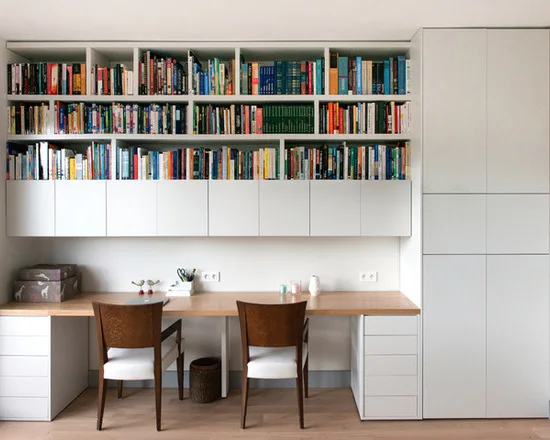 Welbom Cheap Modern White Glass Shallow Bookcase