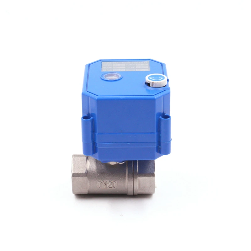 electric water ball valve with manual function 5V 12V 24V 110V 220V CWX-25S kld20s motorized ball valve