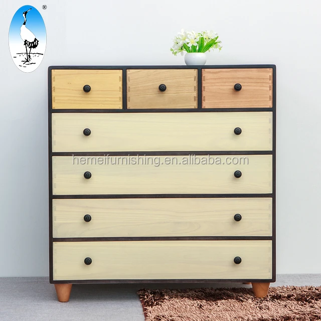 entrance paulownia wood chests of drawers