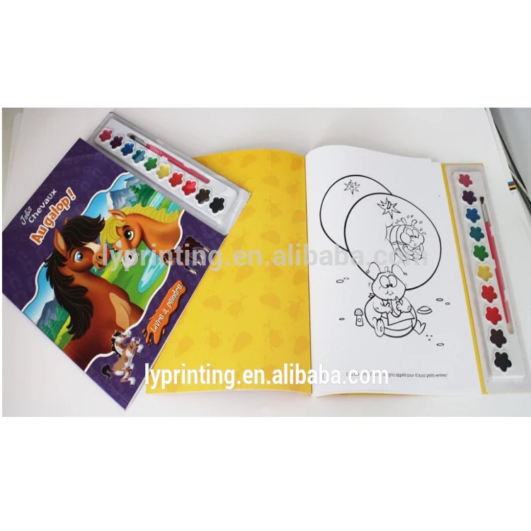 High quality drawing book paper children coloring book for kids