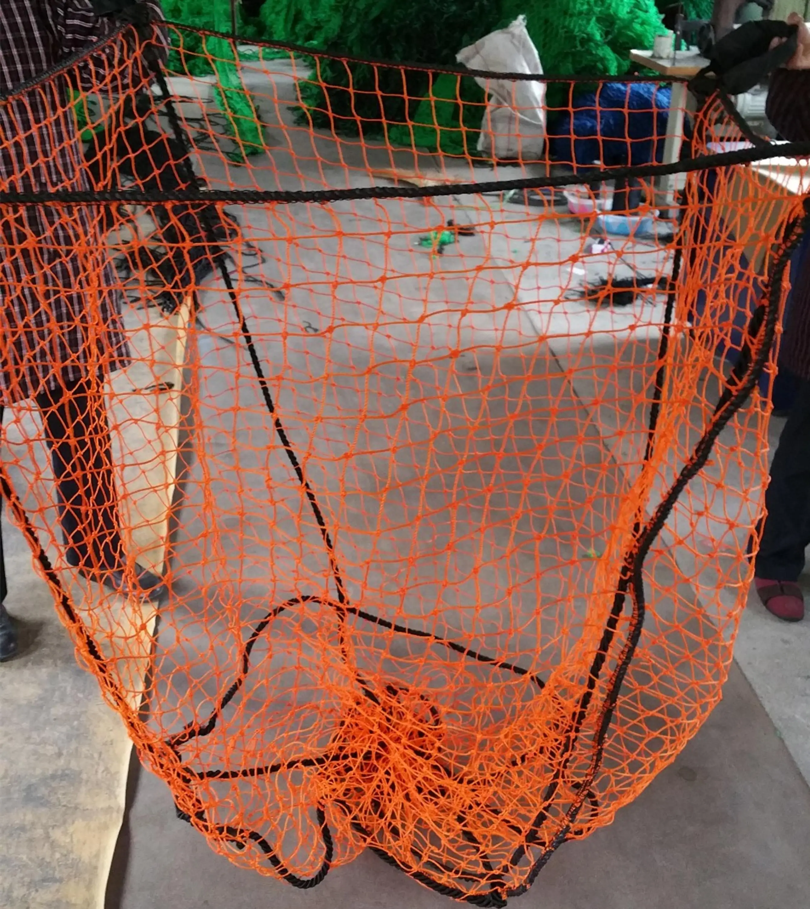 Mesh Bag for Firewood Plastic Agriculture HDPE Recyclable Firewood Net Bag