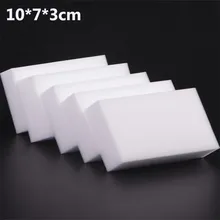 10x7x3cm 50 pcs/lot high quality Magic Sponge Eraser Melamine Cleaner for Kitchen Office Bathroom Cleaning