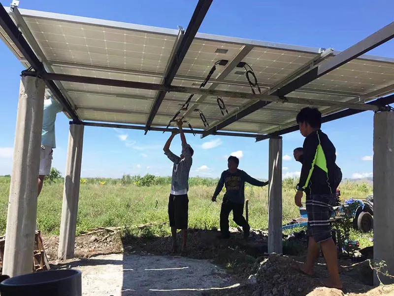 4PSS AC/DC Hybrid Brushless Stainless Steel Impeller Vertical solar deep well water pumps