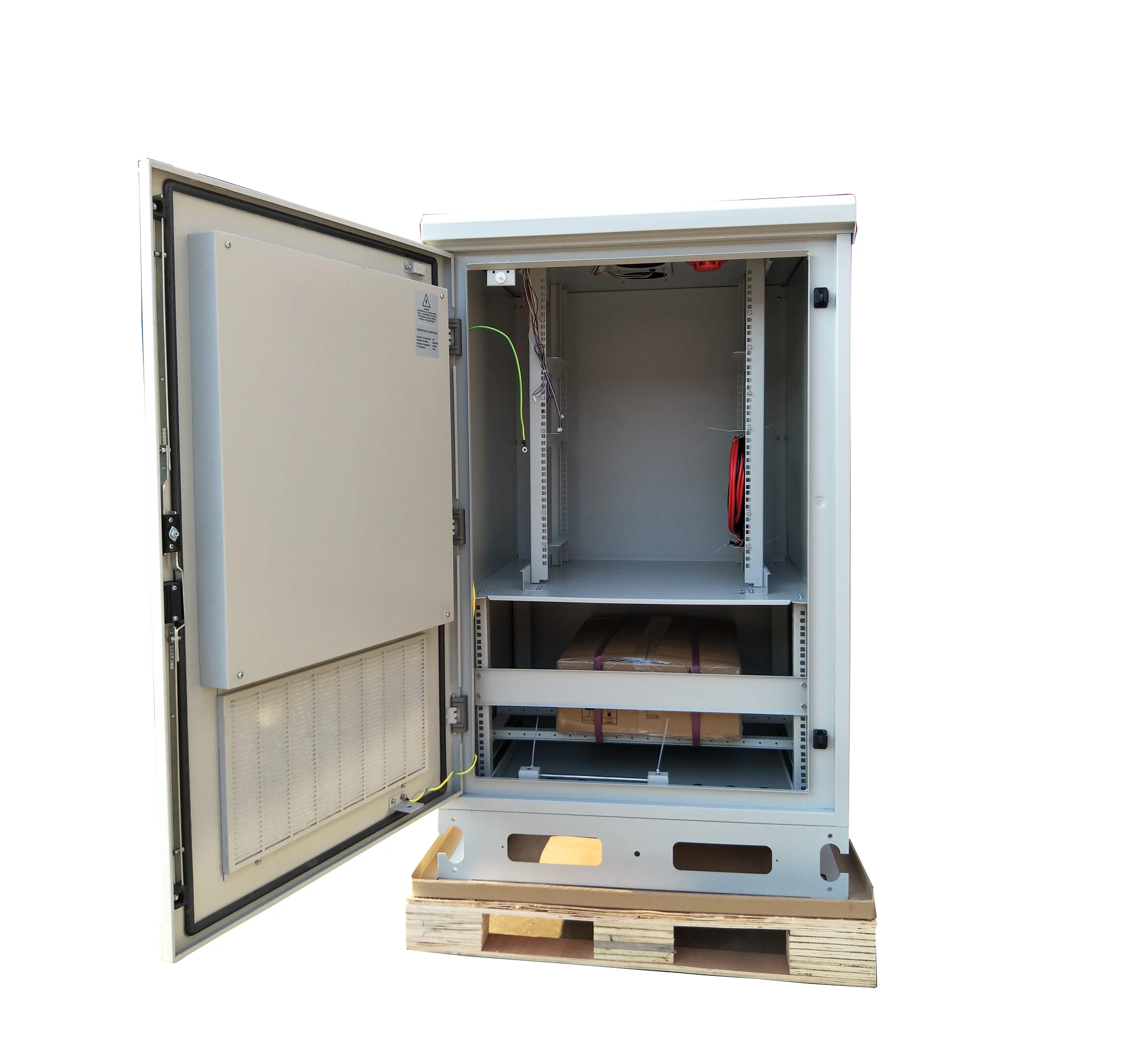 Шкаф из нержавеющей стали 1 4 304 м 2 телекоммуникационный шкаф IP 55 с функцией SNMP 3 года