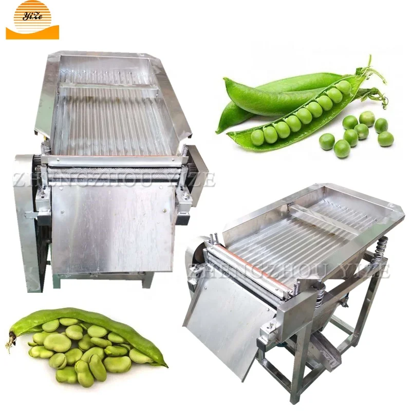  Автоматическая edamame-драночный станок для зелённых Горохов шелушильная машина Шеллер зеленый кормовые бобы