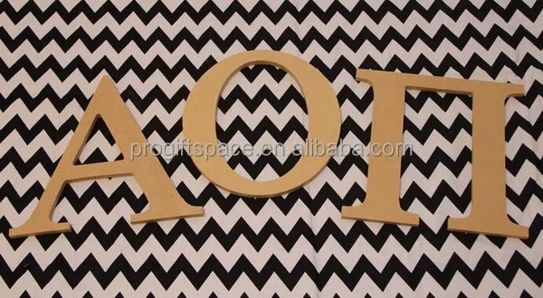 
 Новинка 2018, деревянный дизайн алфавита, лидер продаж, в форме Альфа/омикрона/ПИ, оптовая продажа, модные уникальные бусины с греческими буквами, ремесла  