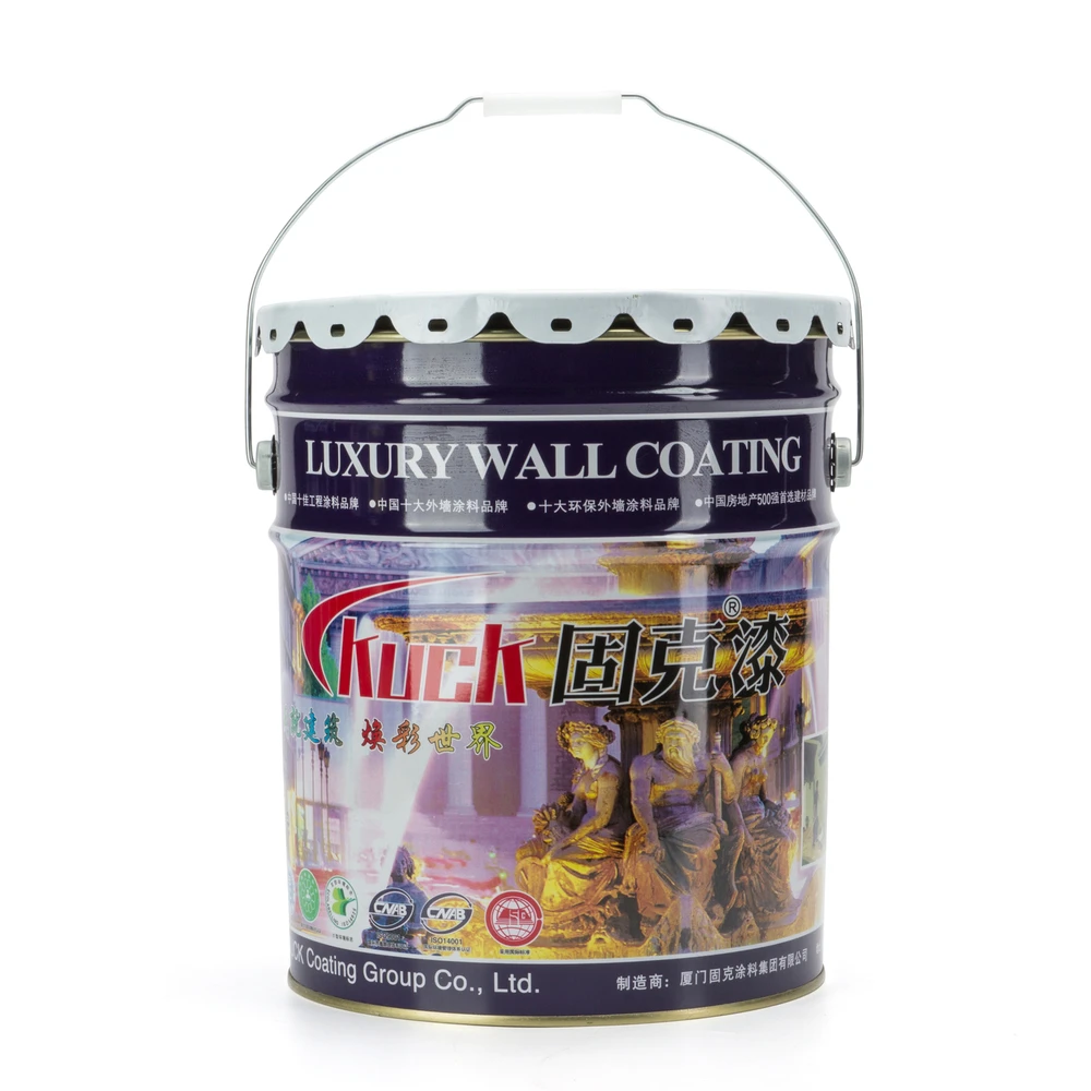 
10L 20L metal paint solvent bucket with lid and handle for sale 