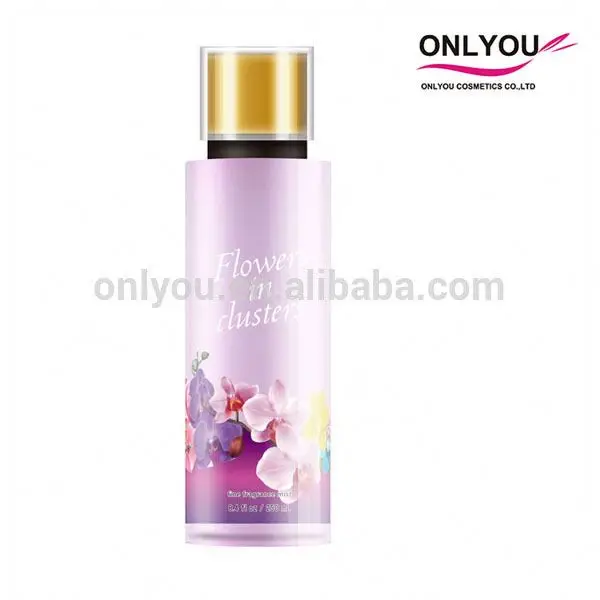 Top Sale Floral Ladies Deodorant Body Spray/Brand Body Mist