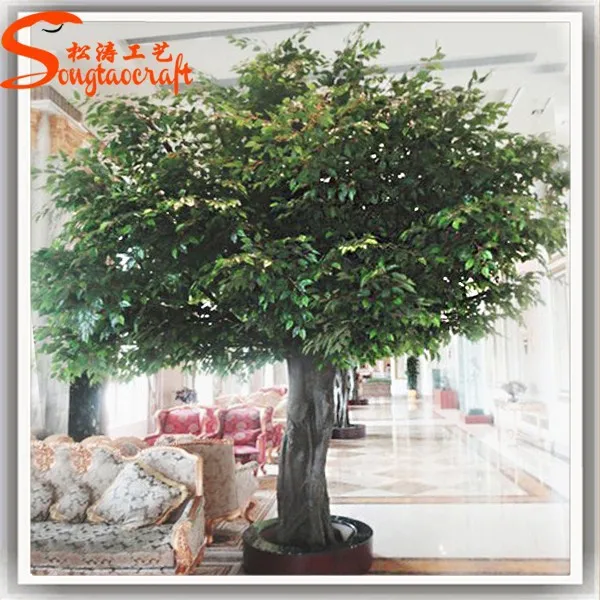 outdoor landscape decorative large cheap artificial trees metal tree and plant for sale