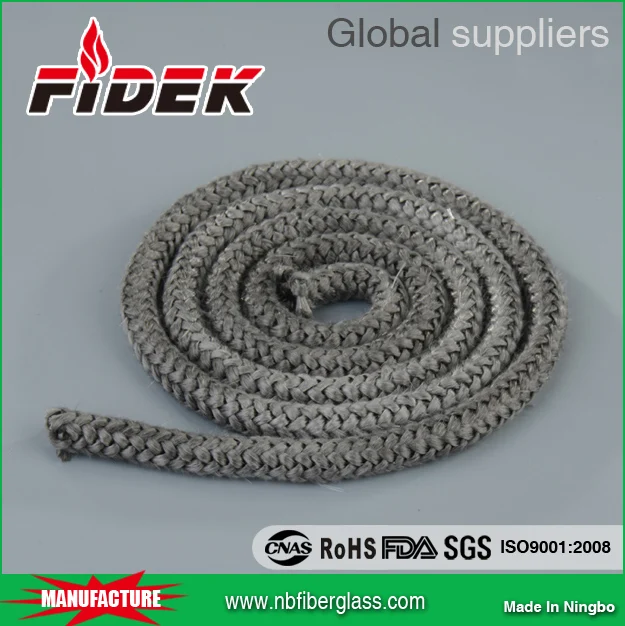 
Wholesale hot sale stove door sealing twill weave fiberglass rope 