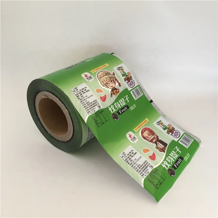 Биоразлагаемая пищевая упаковка, пластиковая ламинированная упаковочная рулонная пленка