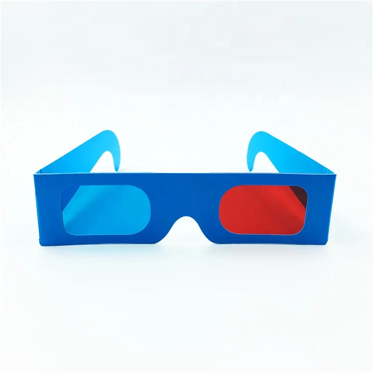 
3D Cardboard Glasses Red Cyan For 3d Movies 