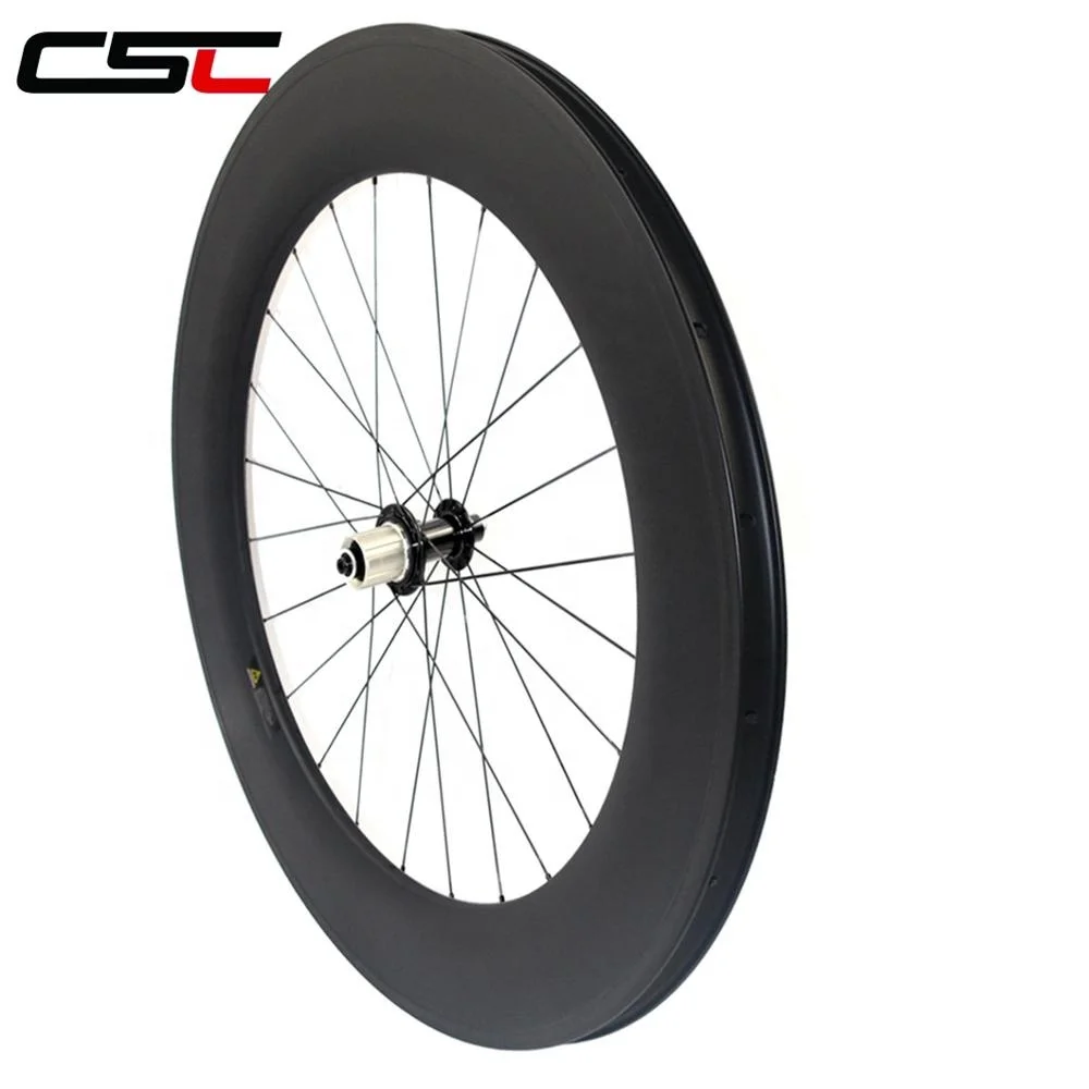 Carbon Cycling bicycle racing wheels 38 50 60 88mm Depth Tubules Clincher Road bike wheels with R13 hub Wheelset free shipping