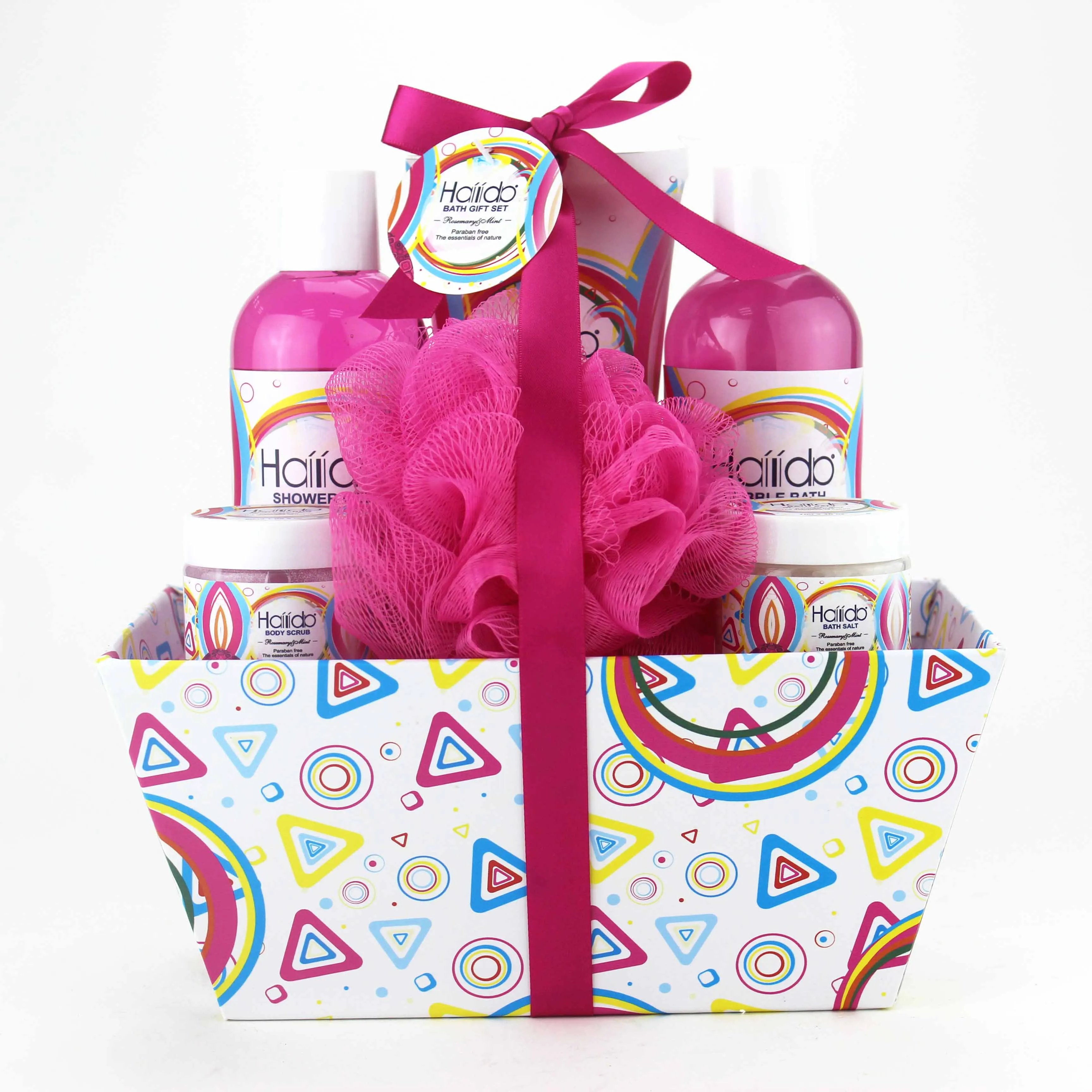 Женский набор для ванны на день матери, подарочные корзины, OEM для женщин, девочек и подруг