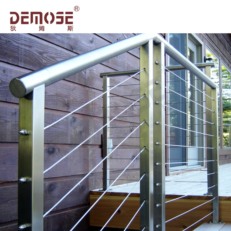 Top quality galvanized steel modern design for luxury household  indoor balcony railings