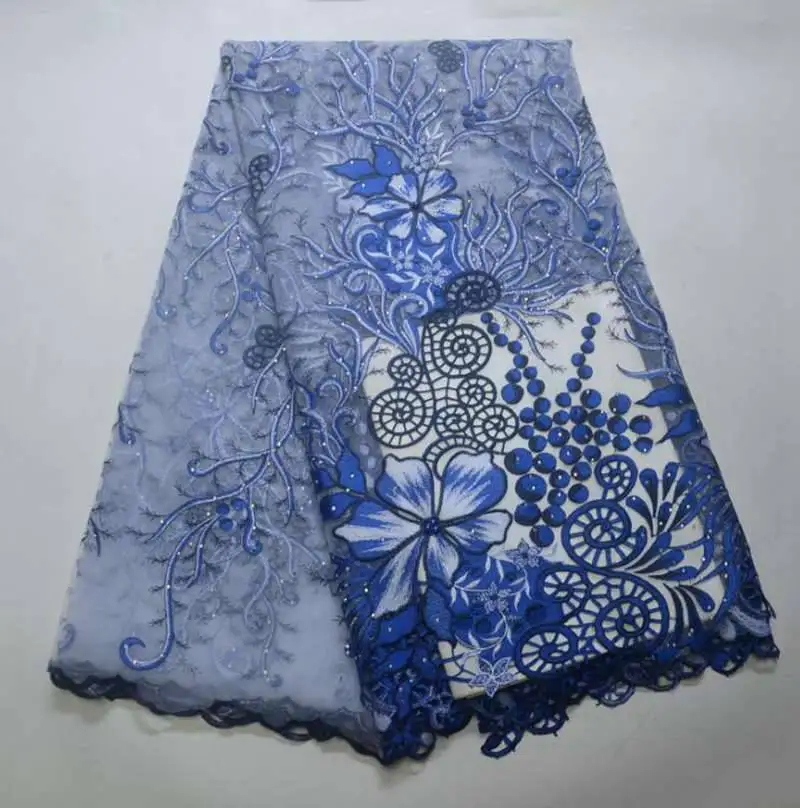 AG6179  High quality African Fabric Lace With Stones